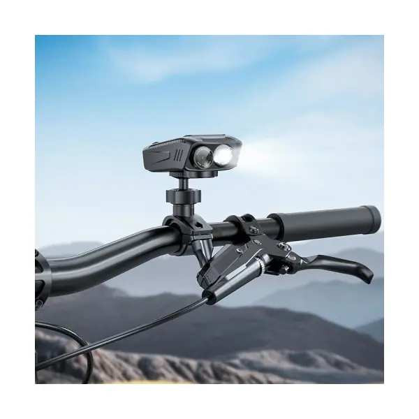 ВІДЕОРЕЄСТРАТОР ДЛЯ ВЕЛО, МОТО HOCO DV104 4K RIDING RECORDER, ЧОРНИЙ
