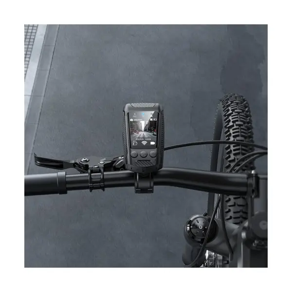 ВІДЕОРЕЄСТРАТОР ДЛЯ ВЕЛО, МОТО HOCO DV104 4K RIDING RECORDER, ЧОРНИЙ