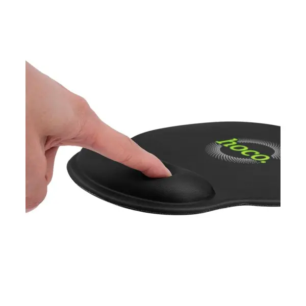 КИЛИМОК ДЛЯ МИШКИ HOCO GM30 POLAR FOX MOUSE PAD WITH WRIST SUPPORT, ЧОРНИЙ