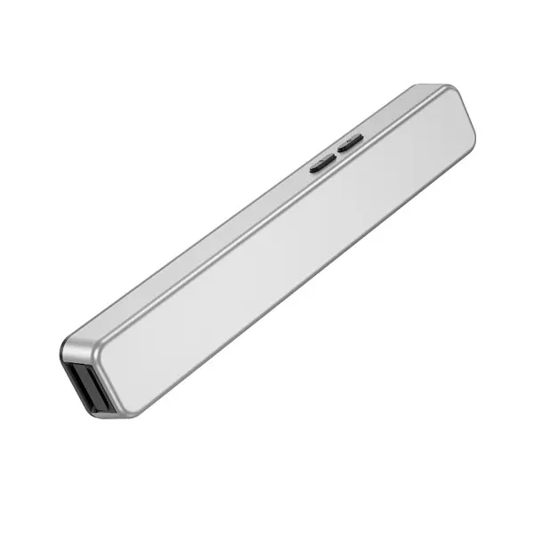 ЛАЗЕРНИЙ ПУЛЬТ HOCO GM202 SMART PPT PAGE TURNING PEN, СІРИЙ