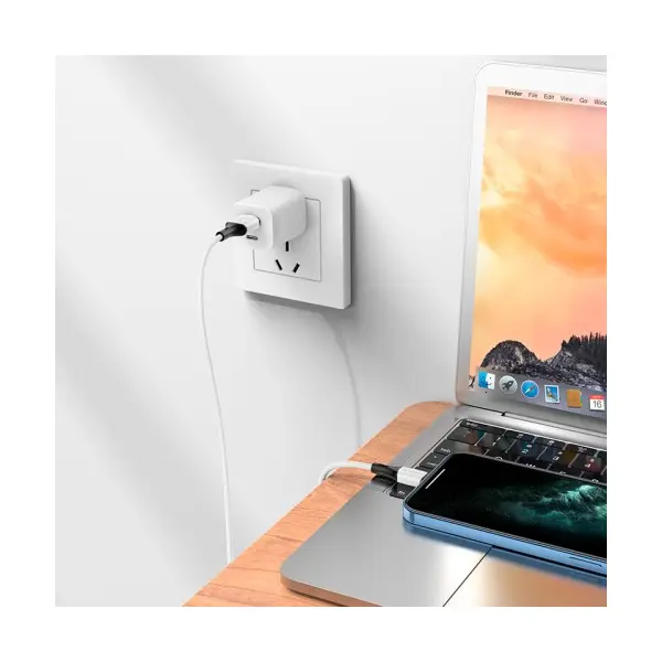 MR4_138236 Кабель borofone bx79 silicone charging для lightning 2.4a, 1m, білий 
