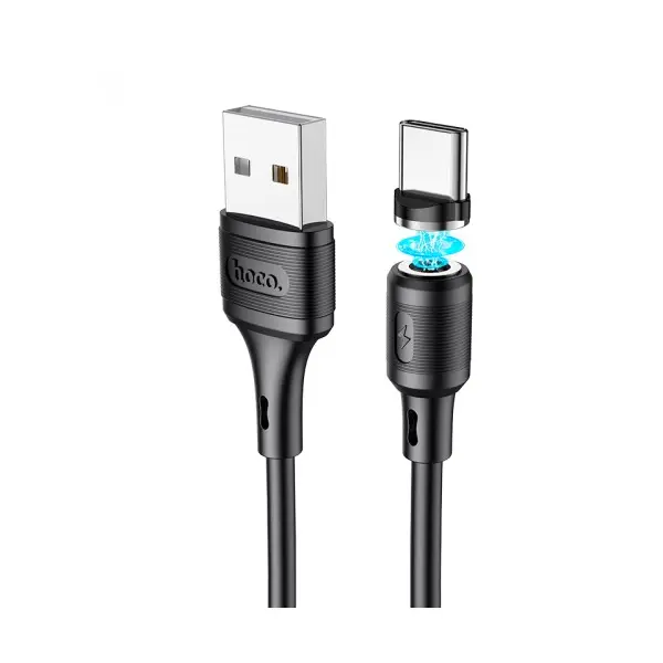 КАБЕЛЬ HOCO X52 SERENO MAGNETIC CHARGING CABLE ДЛЯ TYPE-C 2,4A, 1M, ЧОРНИЙ