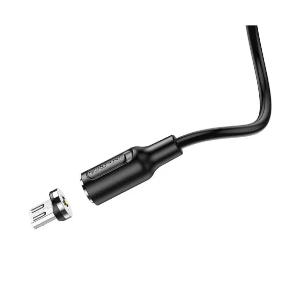 MR4_138219 Кабель borofone bx41 amiable magnetic для micro 2.4a, 1m, чорний 