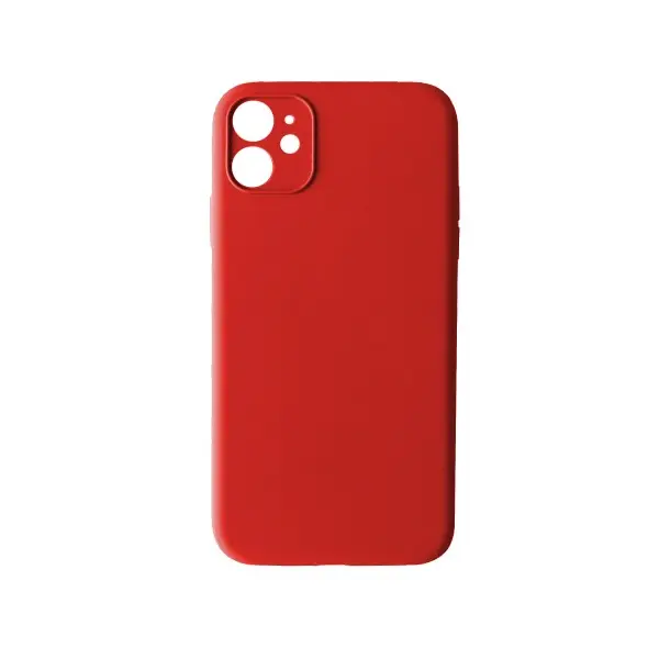 ЧОХОЛ SILICONE CASE FULL CAMERA COPY ДЛЯ IPHONE 12 (14) ЧЕРВОНИЙ
