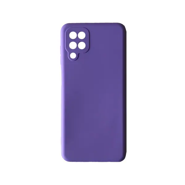 MR4_138745 Чохол silicone case camera (no logo) для samsung a12 (a125) lilac 