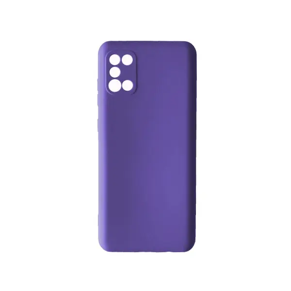 ЧОХОЛ SILICONE CASE CAMERA (NO LOGO) ДЛЯ SAMSUNG A31 (A315) LILAC