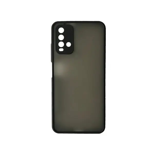 MR4_138591 Чохол-бампер захисний gingle matte case redmi 9t, чорний 
