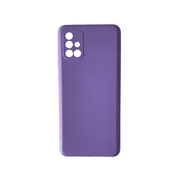 ЧОХОЛ SILICONE CASE CAMERA (NO LOGO) ДЛЯ SAMSUNG A71 (A715) LILAC