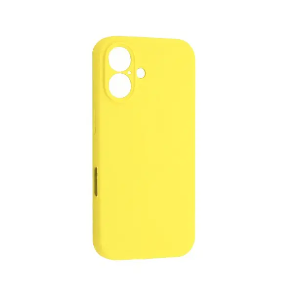 ЧОХОЛ SILICONE CASE FULL CAMERA COPY ДЛЯ IPHONE 16 (4) ЖОВТИЙ