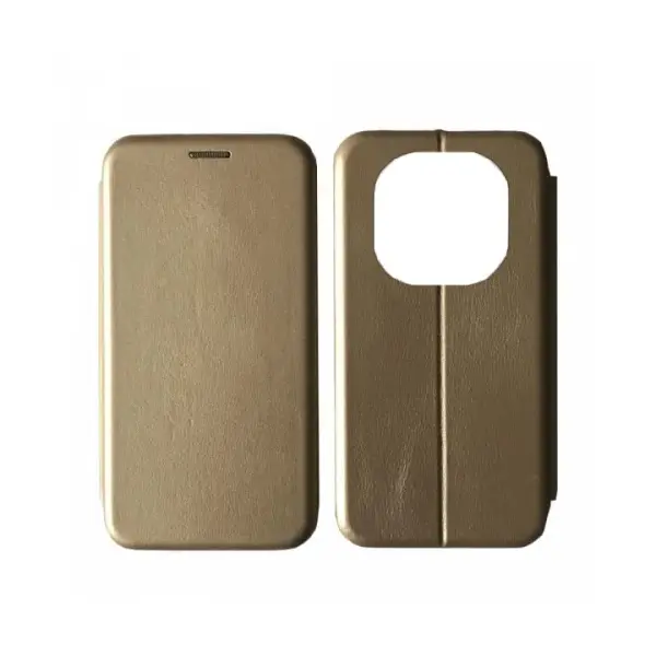 MR4_138475 Чохол-книжка level для redmi note 14 pro 4g gold 