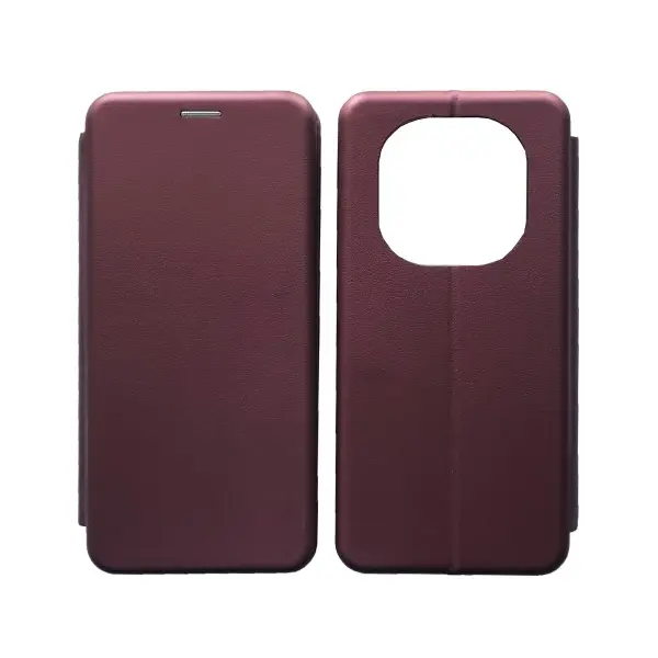 MR4_138478 Чохол-книжка level для redmi note 14 pro 4g marsala 