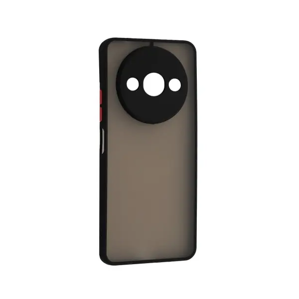 MR4_138599 Чохол-бампер захисний gingle matte case redmi a3, чорний 