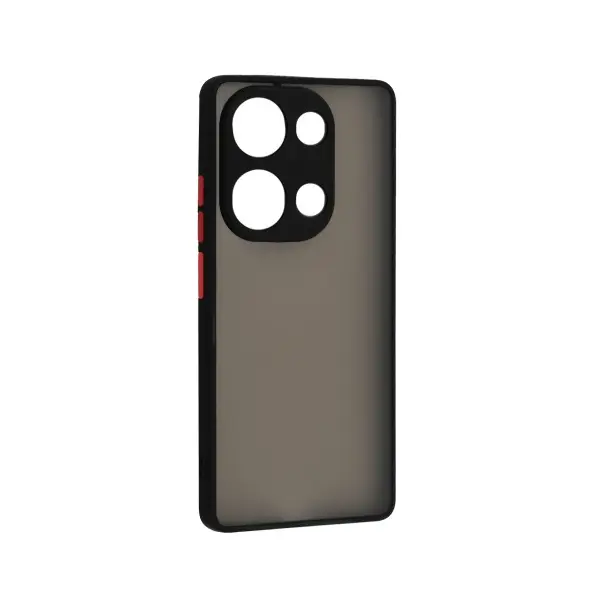MR4_138607 Чохол-бампер захисний gingle matte case redmi note 13 pro 4g, poco m6 pro 4g, чорний 