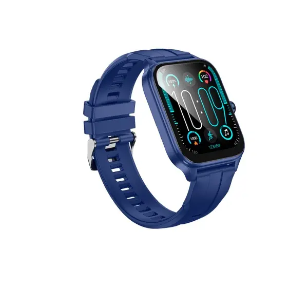 СМАРТ-ГОДИННИК HOCO Y27 SMART SPORTS WATCH (CALL VERSION) СИНІЙ