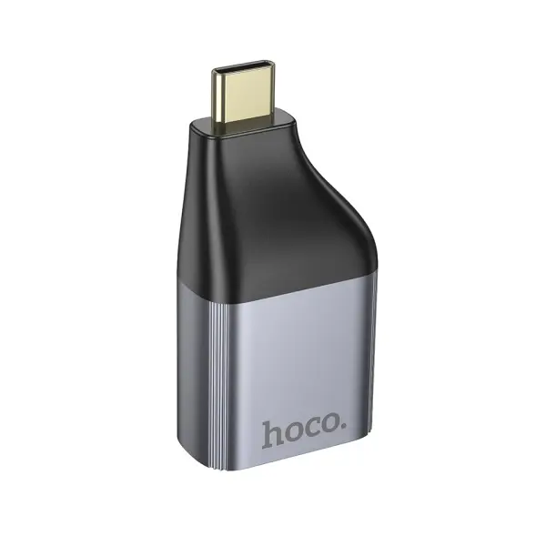 MR4_138671 Перехідник hoco ua33 type-c to hdtv adapter metal, сірий 