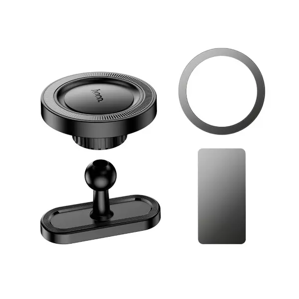 MR4_138658 Автотримач hoco h58 show ring magnetic car holder (multi-scene), чорний 