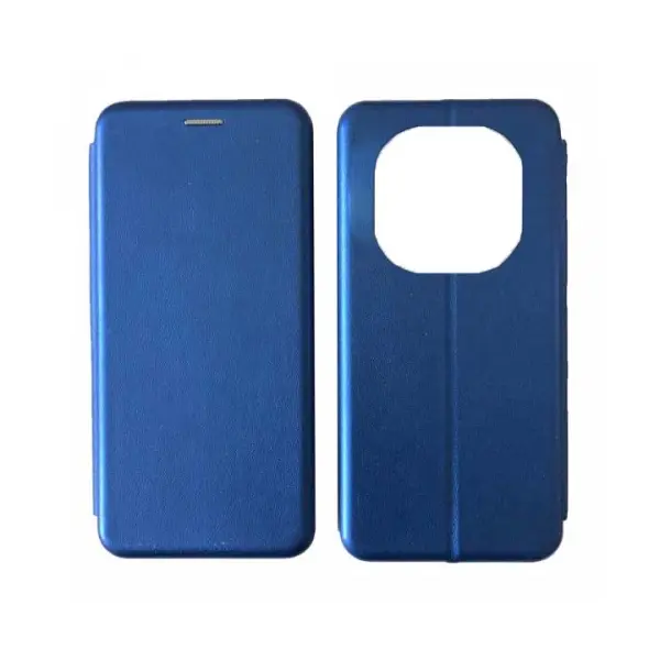 MR4_138483 Чохол-книжка level для redmi note 14 pro 5g, poco x7 5g синій 