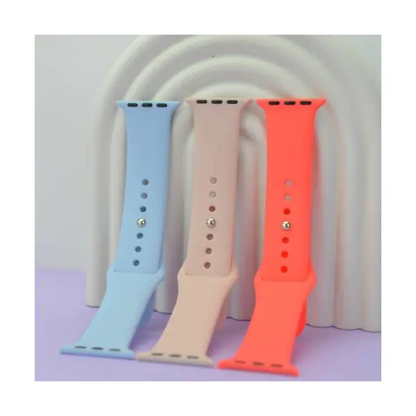 MR4_138813 Ремінець для apple watch silicone 38, 40mm s (5) lilac cream PRC
