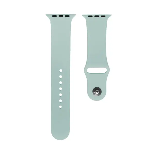 РЕМІНЕЦЬ ДЛЯ APPLE WATCH SILICONE 38, 40MM M (43) LIGHT СИНІЙ