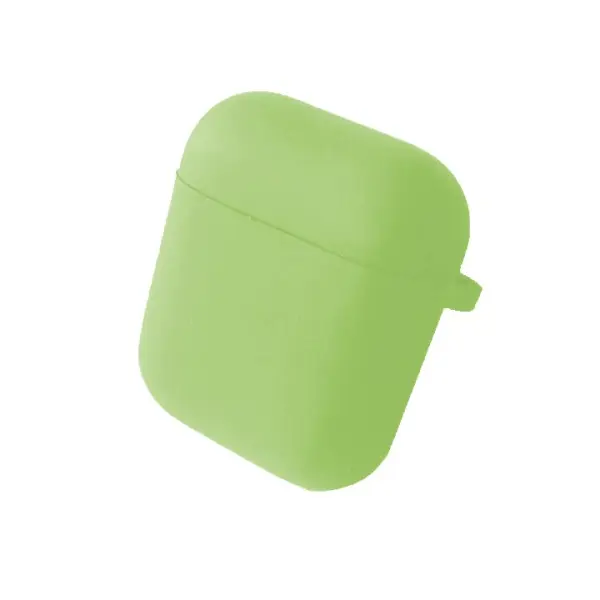 MR4_139232 Чохол для airpods 1, 2 silicone case, microfiber pistachio 