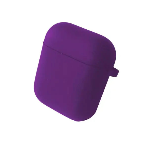 MR4_139227 Чохол для airpods 1, 2 silicone case, microfiber фіолетовий 