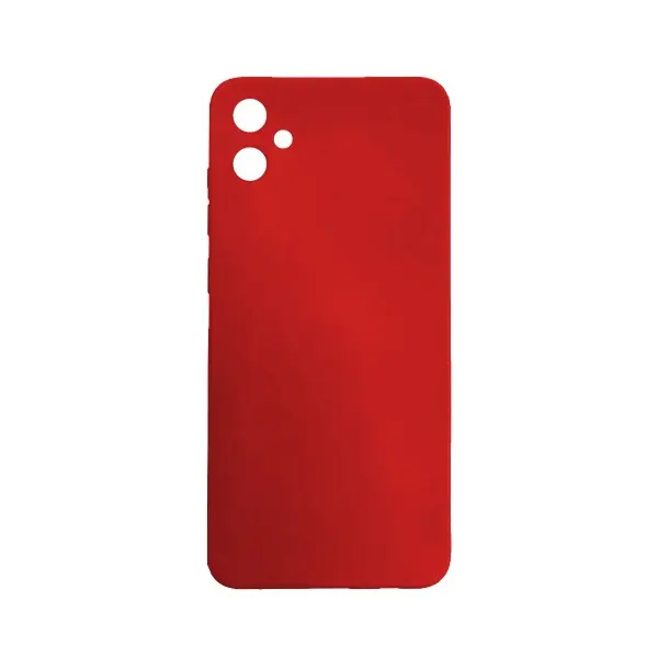 ЧОХОЛ SILICONE CASE CAMERA (NO LOGO) ДЛЯ SAMSUNG A05 (A055) ЧЕРВОНИЙ