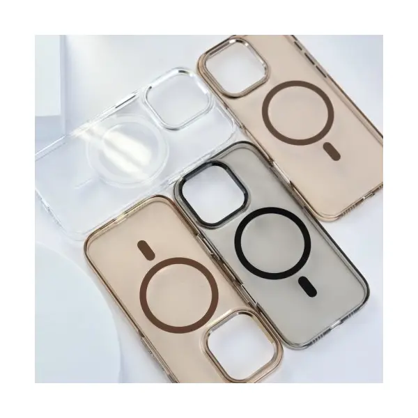 MR4_138954 Чохол silver shield magsafe для iphone 15 pro max transparent color 
