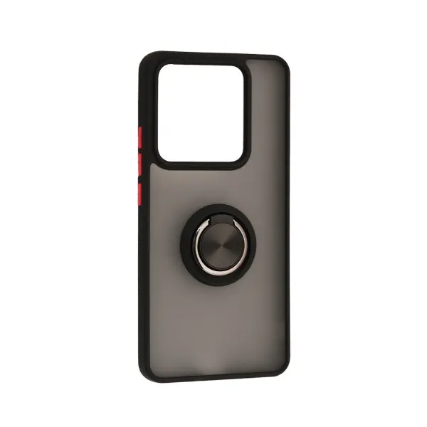 MR4_139131 Чохол gingle ring case для xiaomi poco м7 pro 5g, чорний 