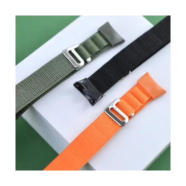 РЕМІНЕЦЬ ДЛЯ XIAOMI MI BAND 3, 4, 5, 6, 7 ALPINE LOOP, БІЛИЙ