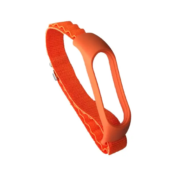 РЕМІНЕЦЬ ДЛЯ XIAOMI MI BAND 3, 4, 5, 6, 7 ALPINE LOOP ПОМАРАНЧЕВИЙ