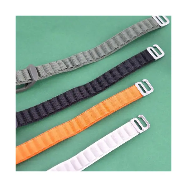 РЕМІНЕЦЬ ДЛЯ XIAOMI MI BAND 8, 9, 10 ALPINE LOOP, ЧОРНИЙ