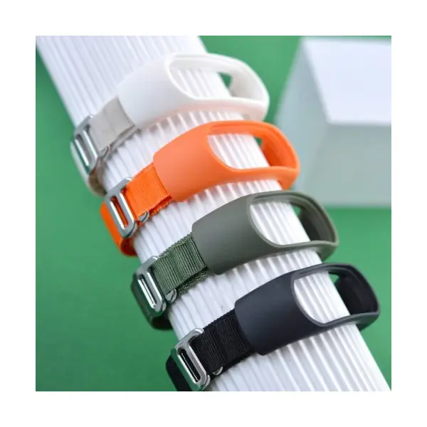 MR4_139146 Ремінець для xiaomi mi band 8, 9, 10 alpine loop, чорний 