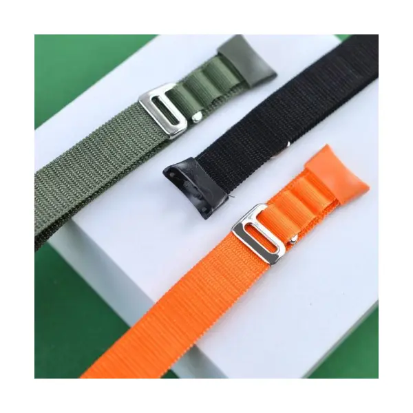 MR4_139146 Ремінець для xiaomi mi band 8, 9, 10 alpine loop, чорний 