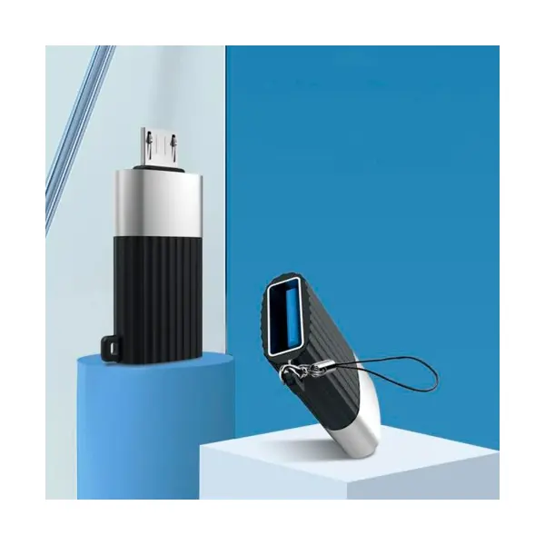 ПЕРЕХІДНИК XO NB149-G USB2.0 TO MICRO, ЧОРНИЙ