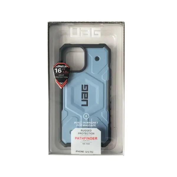 ЧОХОЛ УДАРОСТІЙКИЙ UAG NEW PATHFINDER COLORS MAGSAFE ДЛЯ IPHONE 12 PRO MAX, СІРИЙ