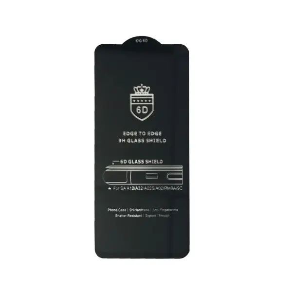 ЗАХИСНЕ СКЛО 6D ANTI-STATIC ДЛЯ SAMSUNG M23 5G (M236), ЧОРНИЙ (ТЕХ. ПАК)
