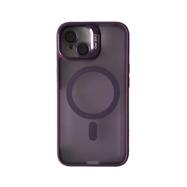 MR4_139525 Чохол case pro matte fortable camera lens magsafe для iphone 16 deep пурпуровий 