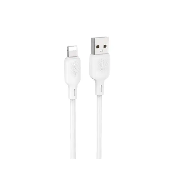 MR4_139543 Кабель borofone bx113 lenny silicone для type-c 3a, 1m, білий 