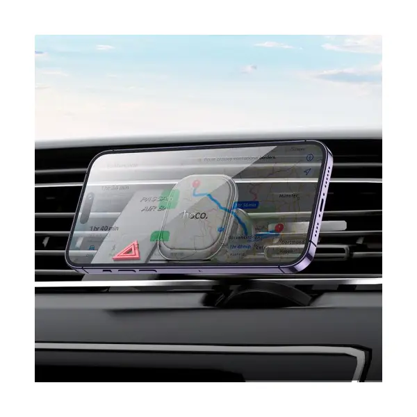 АВТОТРИМАЧ HOCO H29 BRILLIANT MAGNETIC CAR HOLDER (AIR OUTLET), ЧОРНИЙ