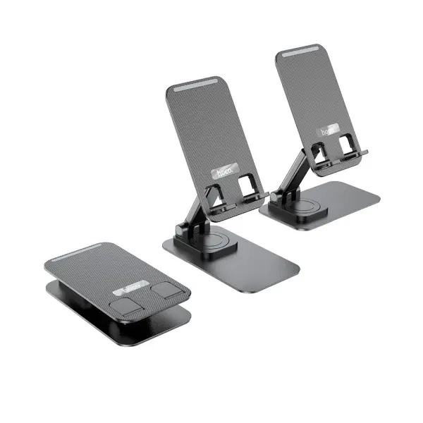MR4_139631 Тримач настільний hoco ph50 ivey folding rotatable desktop holder, чорний 