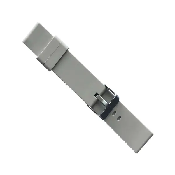 РЕМІНЕЦЬ SILICONE METAL CLAPS 22MM, STARLIGHT