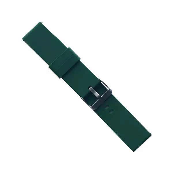 РЕМІНЕЦЬ SILICONE METAL CLAPS 20MM, ALFA GRASS