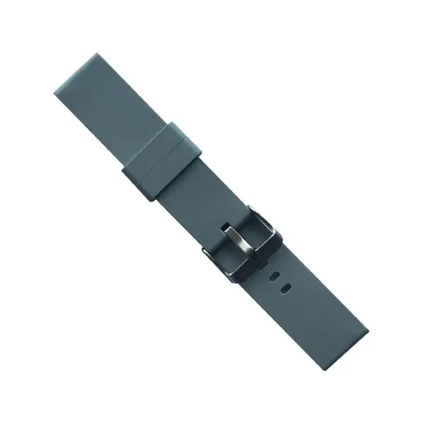 РЕМІНЕЦЬ SILICONE METAL CLAPS 20MM, STONE