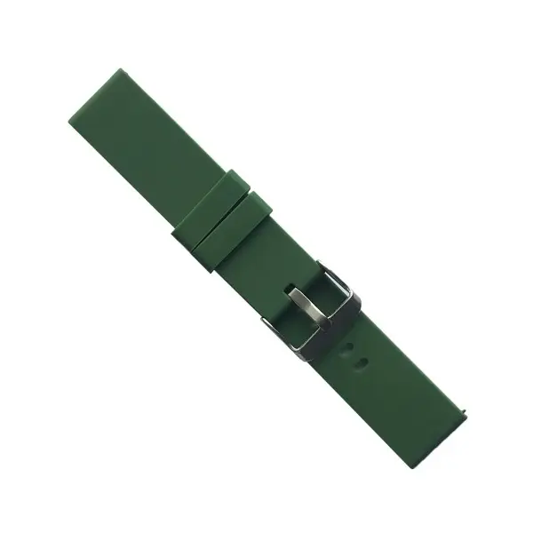 РЕМІНЕЦЬ SILICONE METAL CLAPS 20MM, TARMAC