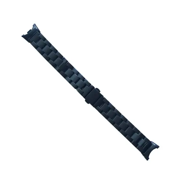 MR4_140000 Ремінець для xiaomi mi band 8, 9, 10 3-bead metal band, сірий 