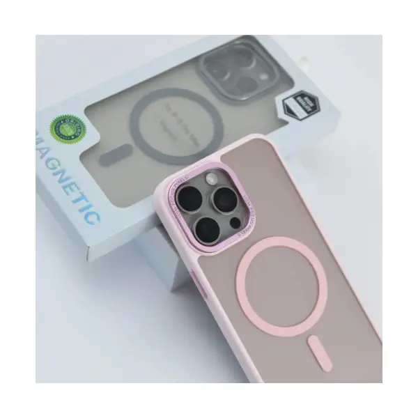 MR4_139850 Чохол guard matte magsafe для iphone 11 рожевий sand 