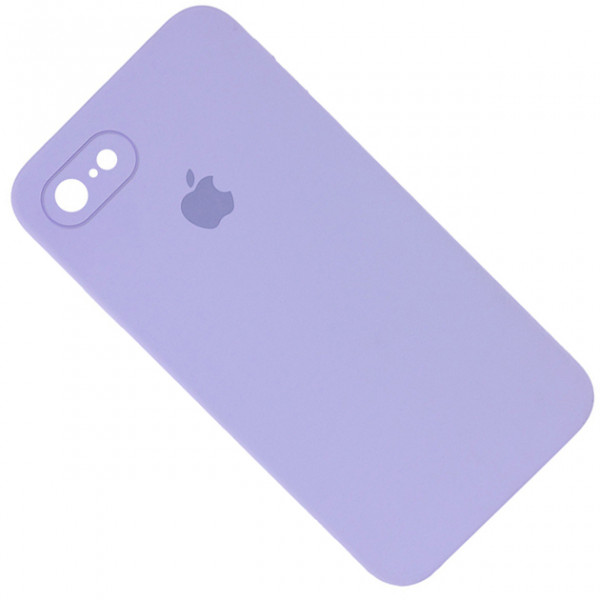 MR3_112493 Чохол silicone case для iphone 7, 8, se (2020) (5) lilac (квадратний) square side SILICONE CASE