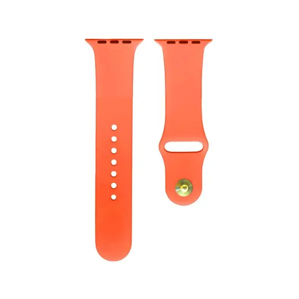 РЕМІНЕЦЬ ДЛЯ APPLE WATCH SILICONE 38, 40MM M (56) PAPAYA