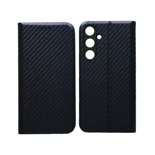 MR4_140181 Чехол-книжка carbone для samsung s24 fe dark синій 