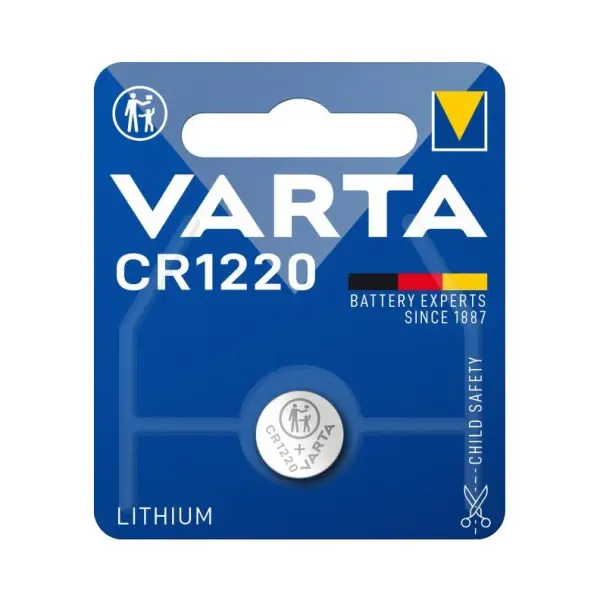 MR4_140230 Батарейка varta cr 1220 blister 1 lithium (8194) 